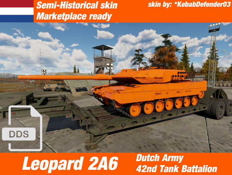 Netherlands's Leopard 2A6M2 - 1:1 Tank Talk - KitMaker Network